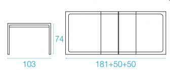 Стол металлический раздвижной-thumbs-Фото3