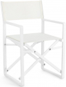 Кресло текстиленовое складное Garden Relax Konnor алюминий, текстилен белый Фото 1