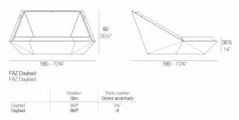 Лаунж-лежак пластиковый с матрасом-thumbs-Фото3