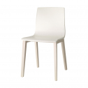 Стул пластиковый Scab Design Smilla Technopolymer бук, технополимер отбеленный бук, лен Фото 7