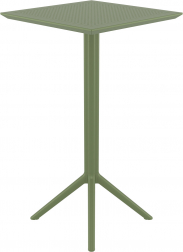 Стол пластиковый барный складной Sky Folding Bar Table 60