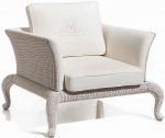 Кресло плетеное с подушками DFN Antares натуральный ротанг, ткань Фото 1