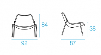 Стул металлический лаунж-thumbs-Фото3