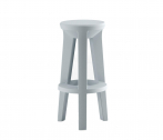 Табурет пластиковый барный PLUST Frozen полиэтилен Фото 7