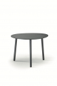 Столик металлический кофейный Grattoni Island алюминий антрацит Фото 4