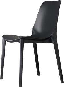 Стул пластиковый Scab Design Ginevra стеклопластик антрацит Фото 1