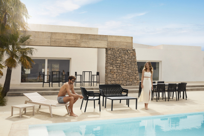 Диван пластиковый Vondom Spritz Basic полипропилен, стекловолокно Фото 7