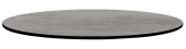 Столешница круглая PAPATYA Solid Compact Ø990 компакт-ламинат HPL цемент Фото 1