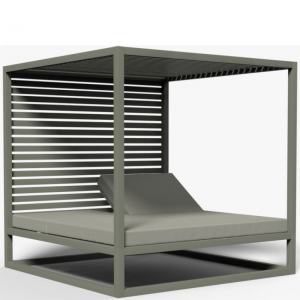 Шатер металлический с лежаками и навесом ReeHouse Bellini алюминий, полиэстер Фото 5