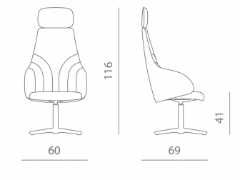Кресло вращающееся с обивкой-thumbs-Фото3