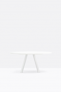 Стол ламинированный PEDRALI Arki-Table Compact сталь, алюминий, компакт-ламинат HPL белый Фото 6