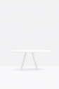 Стол ламинированный PEDRALI Arki-Table Compact сталь, алюминий, компакт-ламинат HPL белый Фото 6