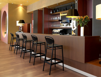 Стул пластиковый барный Marcel Bar 75