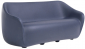 Диван пластиковый двухместный SLIDE Reborn Standard полиэтилен темно-синий Фото 1