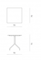 Стол металлический обеденный-thumbs-Фото3