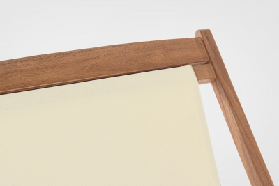 Кресло-шезлонг Garden Relax Noemi Relax акация, ткань коричневый, бежевый Фото 3