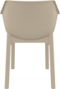 Кресло пластиковое Siesta Contract Dora стеклопластик, полипропилен бежевый Фото 7