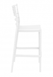 Стул пластиковый барный Chiavari Bar 75