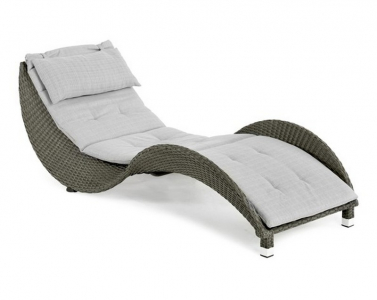 Матрас для шезлонга Ocean BraFab Lounge полиэстер,синтепон серый Фото 1