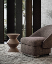 Столик кофейный Minotti Cesar Outdoor полиуретан Фото 4