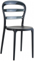 Стул пластиковый Siesta Contract Miss Bibi стеклопластик, поликарбонат черный Фото 1