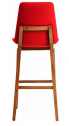 Стул барный CADI Eifel Bar шпон бука тик A-353, ткань Oslo 114622, пенополиуретан Фото 7