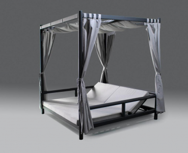 Шатер с лежаками THEUMBRELA SEMSIYE EVI Sultan Daybed алюминий, акрил Фото 12