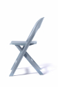 Стул пластиковый складной Gaber Flap технополимер бледно-голубой Фото 8