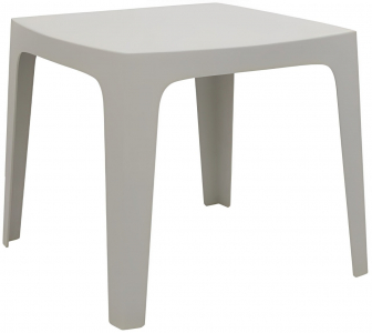 Стол пластиковый Vondom Solid Basic полипропилен слоновая кость Фото 1