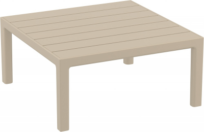 Комплект пластиковой мебели Siesta Contract Portofino Lounge Corner стеклопластик, полипропилен, полиэстер бежевый, светло-коричневый Фото 11