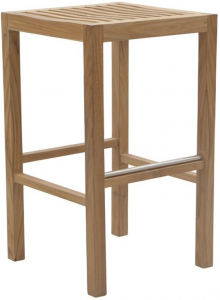 Табурет деревянный барный Giardino Di Legno Savana тик Фото 1