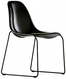 Стул пластиковый на полозьях-thumbs-Фото1