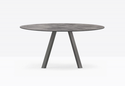 Стол ламинированный PEDRALI Arki-Table Outdoor сталь, алюминий, компакт-ламинат HPL антрацит, 2810 Фото 4