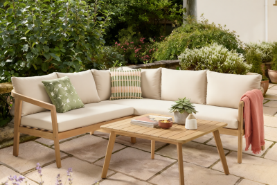 Столик деревянный кофейный Tagliamento Nara акация песочный Фото 8