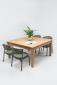 Стул плетеный RosaDesign Bonnie алюминий, роуп пустынный микс Фото 6