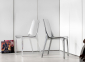 Комплект прозрачных стульев Scab Design Vanity Set 4 поликарбонат серый Фото 3