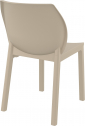 Стул пластиковый Siesta Contract Nora стеклопластик, полипропилен бежевый Фото 6