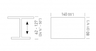 Стол ламинированный с регулировкой высоты-thumbs-Фото3