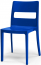 Стул пластиковый Scab Design Sai стеклопластик синий Фото 4