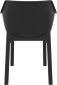 Кресло пластиковое Siesta Contract Dora стеклопластик, полипропилен черный Фото 7