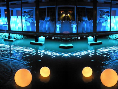 Светильник пластиковый плавающий SLIDE Acquaglobo 50 Lighting LED IP68 полиэтилен белый Фото 14