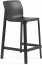 Стул пластиковый полубарный Nardi Net Stool Mini стеклопластик антрацит Фото 2