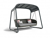 Качели плетеные с подушкой Atmosphera Ludo алюминий, тефлоновый акрил, ткань Фото 7