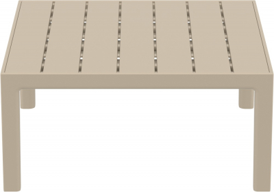 Комплект пластиковой мебели Siesta Contract Portofino Lounge Corner стеклопластик, полипропилен, полиэстер бежевый, светло-коричневый Фото 17