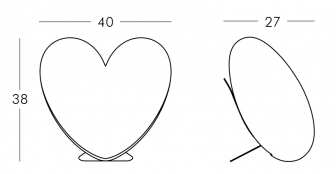 Светильник пластиковый настольный Сердце-thumbs-Фото3