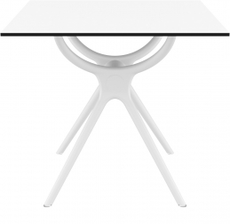 Стол пластиковый Air Table 80, белый, 800х800х740 мм