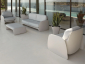Кресло пластиковое с подушкой Vondom Pezzettina Basic полиэтилен, ткань Фото 7