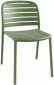 Стул пластиковый PAPATYA Tarabya-S стеклопластик светло-зеленый Фото 1