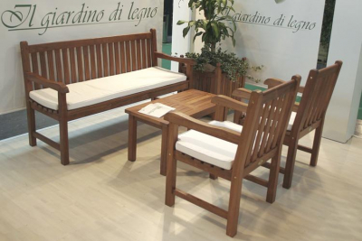 Подушка для кресла Giardino Di Legno Classica акрил слоновая кость Фото 4