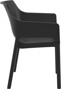 Кресло пластиковое Siesta Contract Dora стеклопластик, полипропилен черный Фото 10